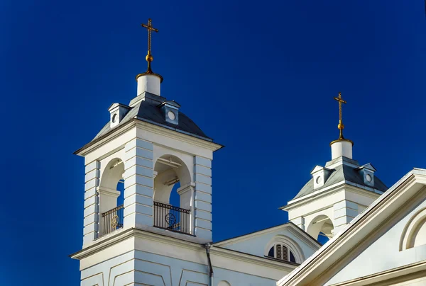 Torres da Igreja Ortodoxa, Moscou, Rússia — Fotografia de Stock