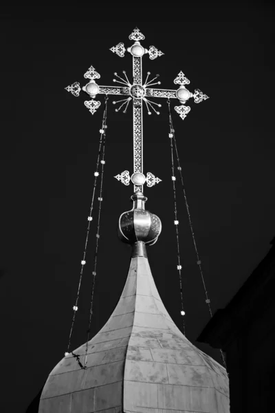 Igreja Ortodoxa vista cúpula, Rússia — Fotografia de Stock