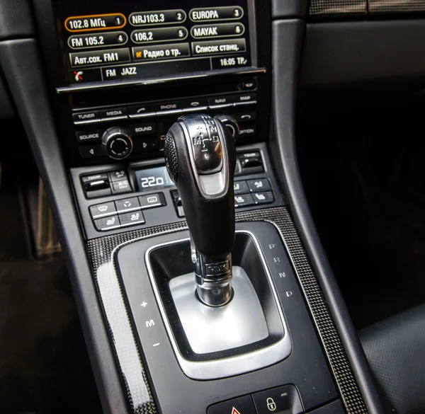 Luxury car interior details — Stock Photo, Image