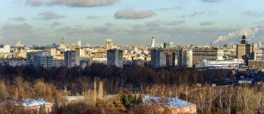 Moskova kuş-fly görünümü