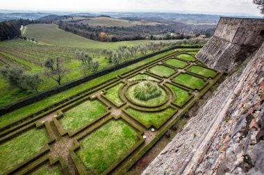 Brolio kale Manzaralı