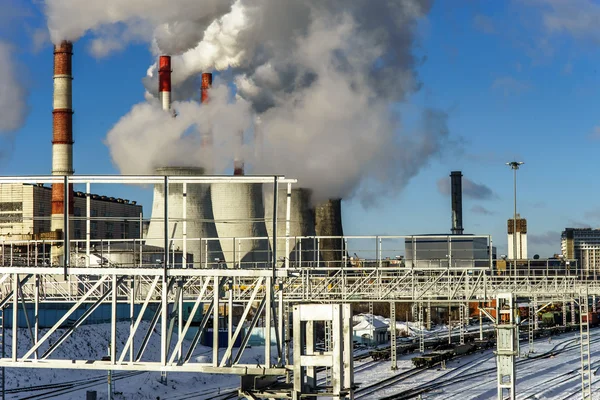 Central Heating and Power Plant — Stock Photo, Image