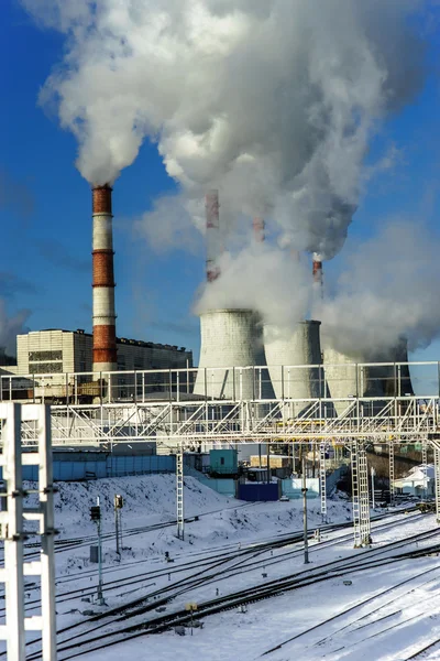 Central Heating and Power Plant — Stock Photo, Image