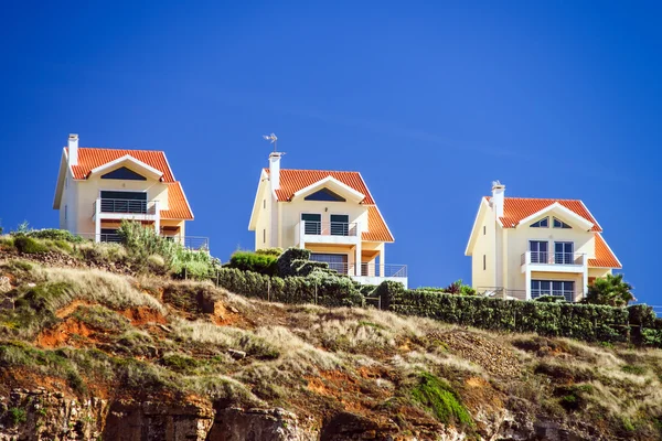 Apartments on rocks — Stock Photo, Image