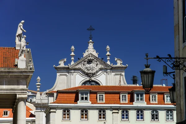 Вид на улицу Лиссабона — стоковое фото