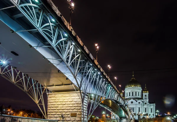 Собор Христа Спасителя в Москве — стоковое фото