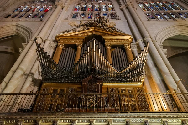 Majestuosos interiores de la catedral —  Fotos de Stock