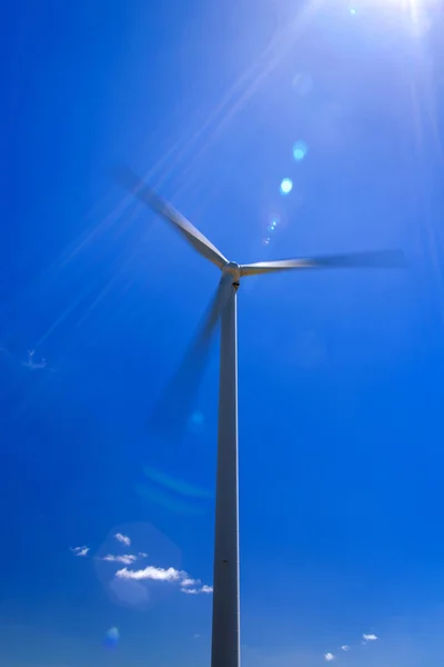 Wind energy turbine power station — Stock Photo, Image