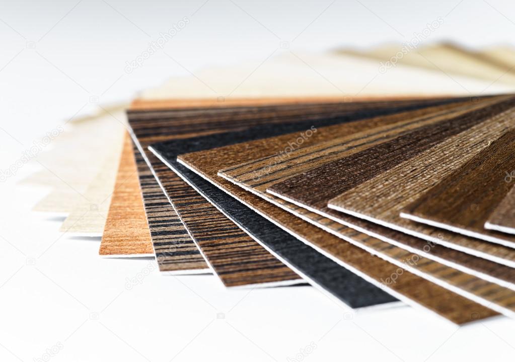 Thin wooden samples sheaf