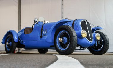 eski retro otomobil ayrıntıları