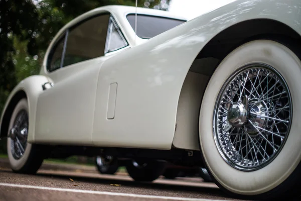 Detalles del coche viejo retro — Foto de Stock