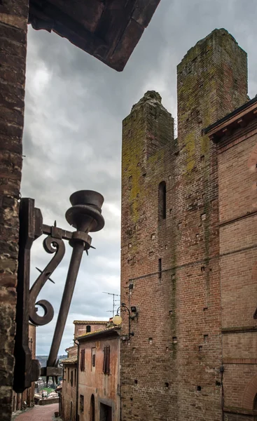 Straatmening van Italiaanse stad — Stockfoto