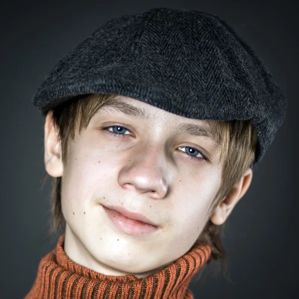 Teenage boy portrait — Stock Photo, Image