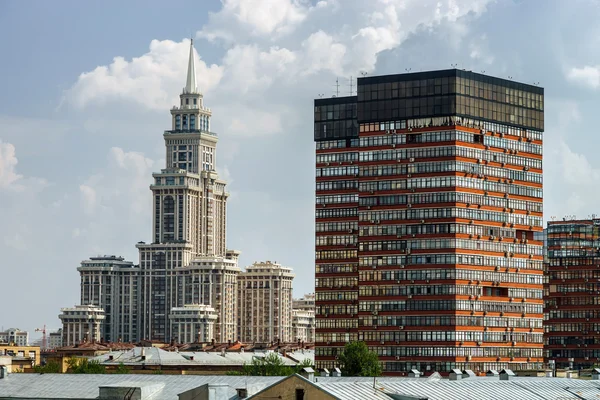 Nový mrakodrap v Rusku Moskva — Stock fotografie