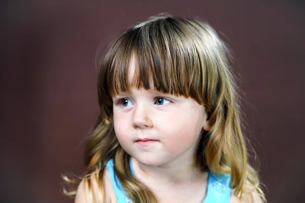Cute little girl portret — Zdjęcie stockowe