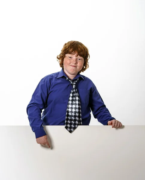 Freckled red-hair boy — Stock Photo, Image