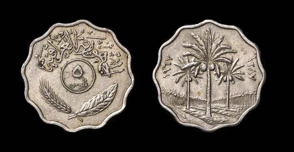 古色古香的非洲国家的硬币 — 图库照片