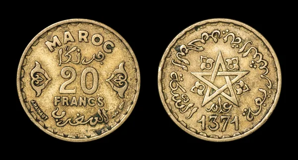 Pièce antique de 20 francs — Photo