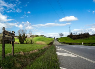Perspektif yol görünümü