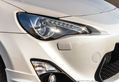 süper spor otomobil görünümü