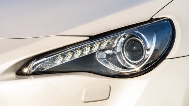 süper spor otomobil görünümü