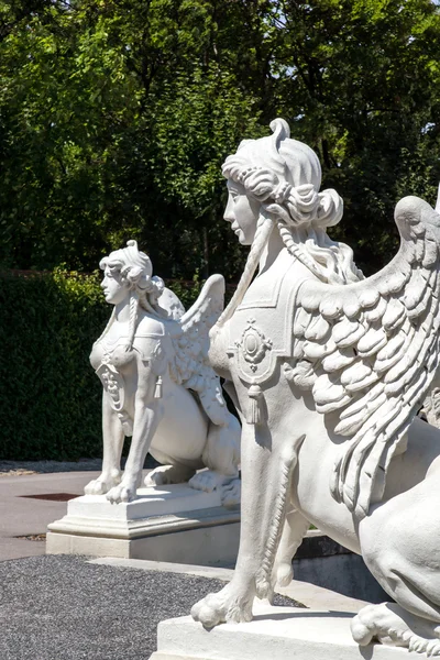 Klasik heykel kompozisyon belvedere Park — Stok fotoğraf