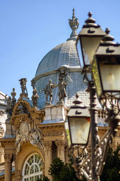 Copia del castillo histórico en Budapest, Hungría . —  Fotos de Stock