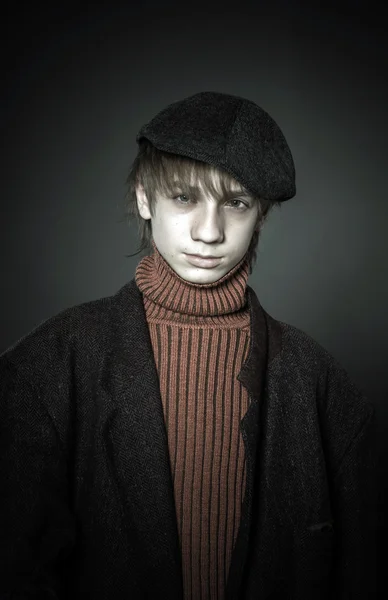 Teenage boy portrait — Stock Photo, Image