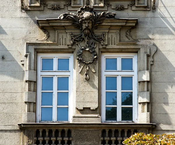 Classical arhitectural details of Budapest. — Stock Photo, Image