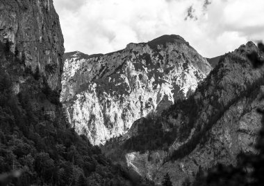 güzel alps kayalarda