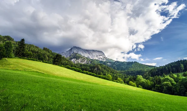 Schöne Felsen in den Alpen — Stockfoto