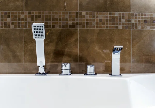 Új fürdőszoba felszerelés — Stock Fotó