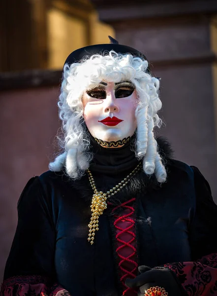 Editorial 5Th March 2022 Rosheim France Venetian Carnival Most Beautiful — Foto Stock