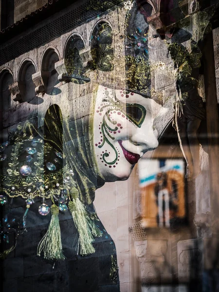 Leitartikel März 2022 Rosheim Frankreich Venezianischer Karneval Die Schönsten Masken — Stockfoto