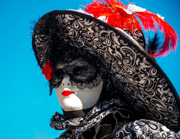 Editorial 5Th March 2022 Rosheim France Venetian Carnival Most Beautiful — Stock Photo, Image