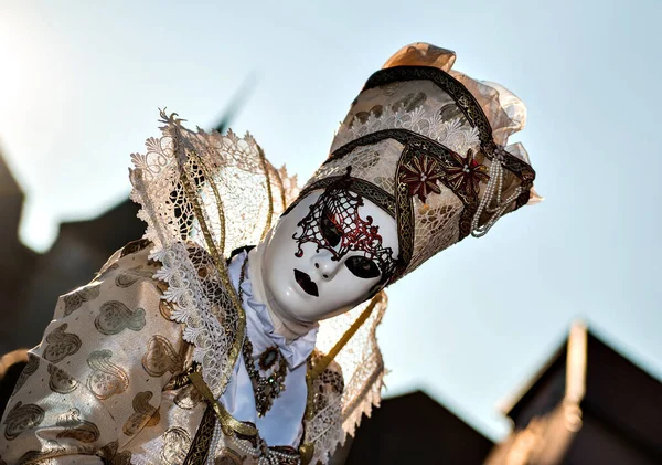 Editorial 5Th March 2022 Rosheim France Venetian Carnival Most Beautiful — Stok fotoğraf