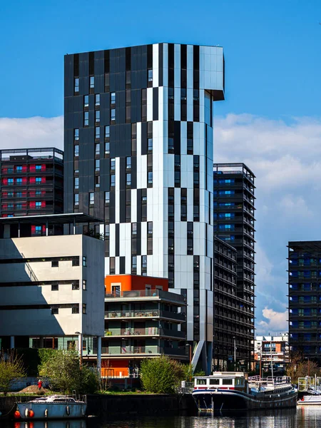 New Modern High Rise Residential Apartments Strasbourg France — ストック写真