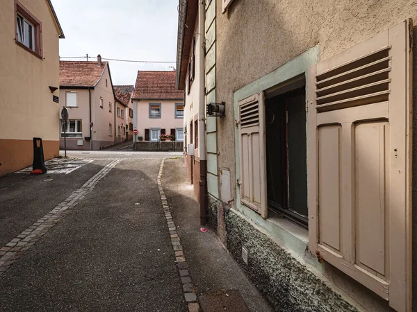 Old Streets Medieval Village Marmoutier Alsace France — Foto de Stock