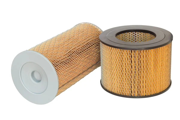 Two cylindrical air filter — Stock Photo, Image