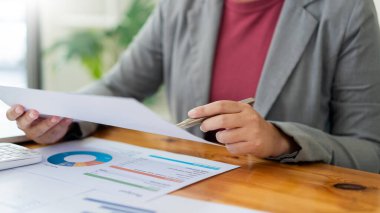 İş analisti konsepti ile veri analisti, belgede geçen yılın ve bu yılın çizelgelerini karşılaştırdı.