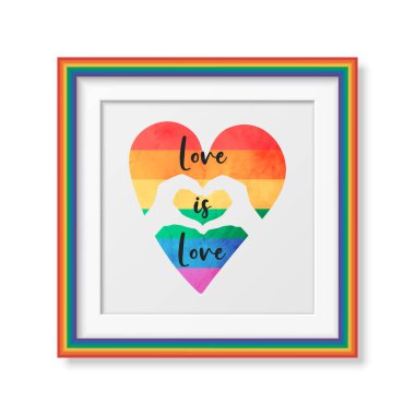 Aşk aşktır. Tişört için Vektör Tasarımı, Plackard Yazdırma, Gurur Ayı Kutlama Konsepti. Lgbt Gökkuşağı, Transseksüel Bayrağı ile tipografi Qute. LGBT, Geyler, Lezbiyenler, İnsan Hakları için Savaşın.