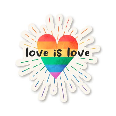 Aşk aşktır. Vektör tişörtü, Çıkartma, Gurur Ayı Kutlaması için Plackard. Tipografi Alıntısı, Lgbt Gökkuşağı, Transseksüel Bayrağı. Gurur Ayı Konsepti. LGBT, Geyler, Lezbiyenler, Haklar için Savaşın.