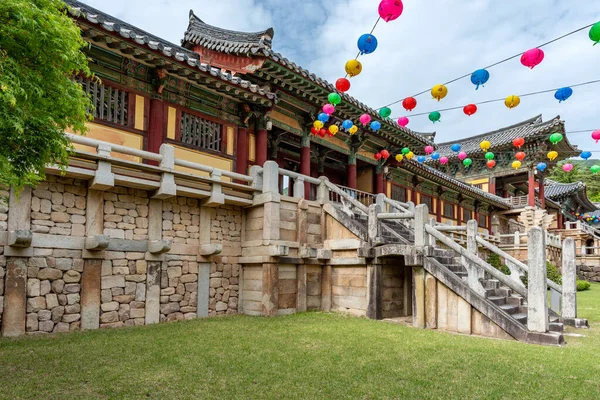 Bulguksa Buddhist Temple Gyeongju South Korea Unesco World Heritage Site — Stock fotografie