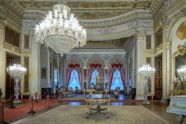 Dolmabahce sarayi müzesi Osmanlı Sultanları 'nın 14 Eylül 2022' de İstanbul 'daki sarayı
