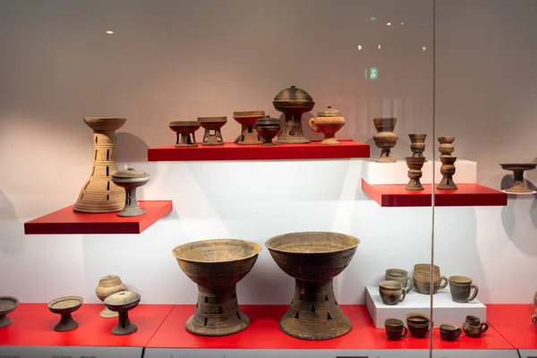 Museo Busan Collezione Manufatti Reliquie Busan Corea Del Sud Ottobre — Foto Stock