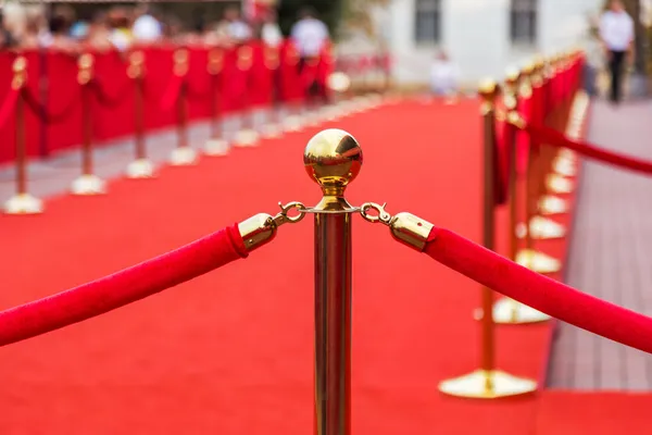 Weg zum Erfolg, roter Teppich — Stockfoto