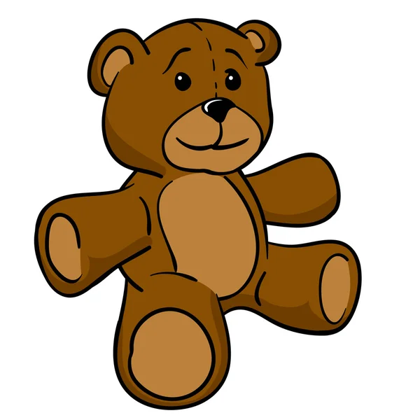 Teddybear — Vector de stoc