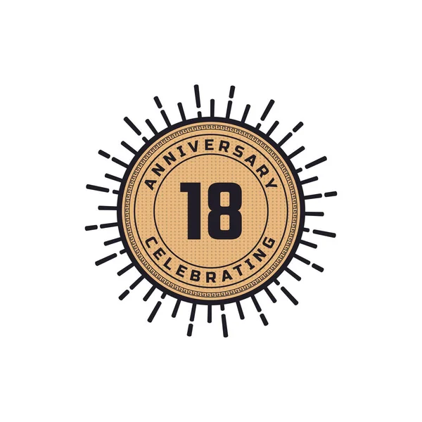 12th year anniversary emblem logo design vector illustration template Stock  Vector Image & Art - Alamy