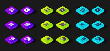 Barbekü ızgarası, Amerikan futbol kaskı, vatansever silindir şapka, bağımsızlık ilanı, 4 Temmuz tarihli takvim ve Burger ikonu. Vektör