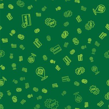 Satır web sitesi şablonu, hedef spor ve reklamcılığı kusursuz desen üzerine ayarla. Vektör